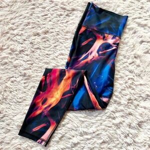 Fiery Hot Powerful Athletic Gym Yoga Trainer Fitness Athleisure Workout Leggings